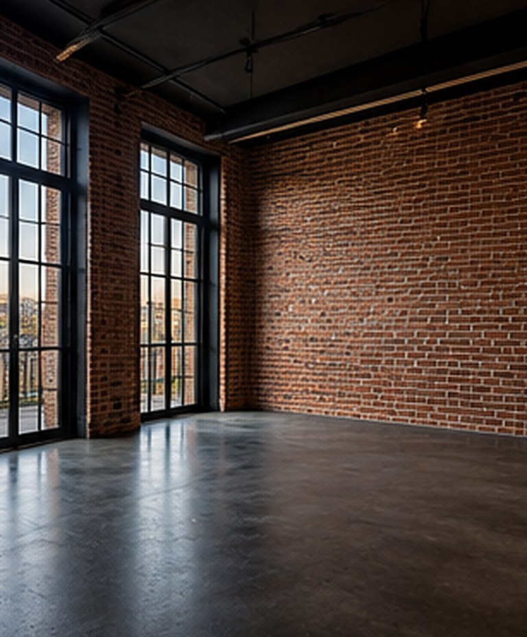 A loft living space